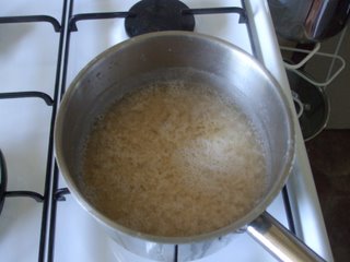 Curds and whey in the pot